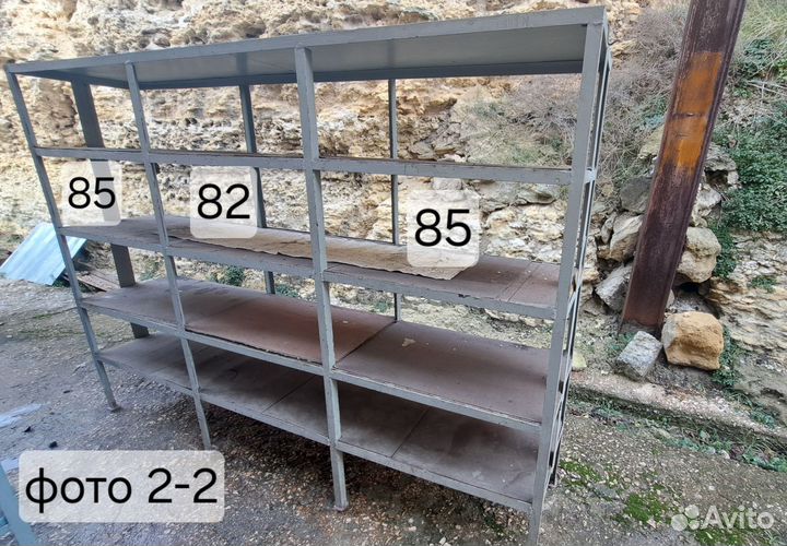 Стеллаж металлический для склада