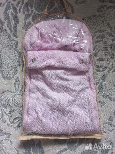 Конверт на выписку для девочки зима