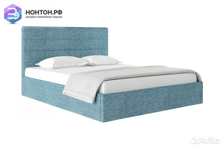 Кровать Диана бирюзовая