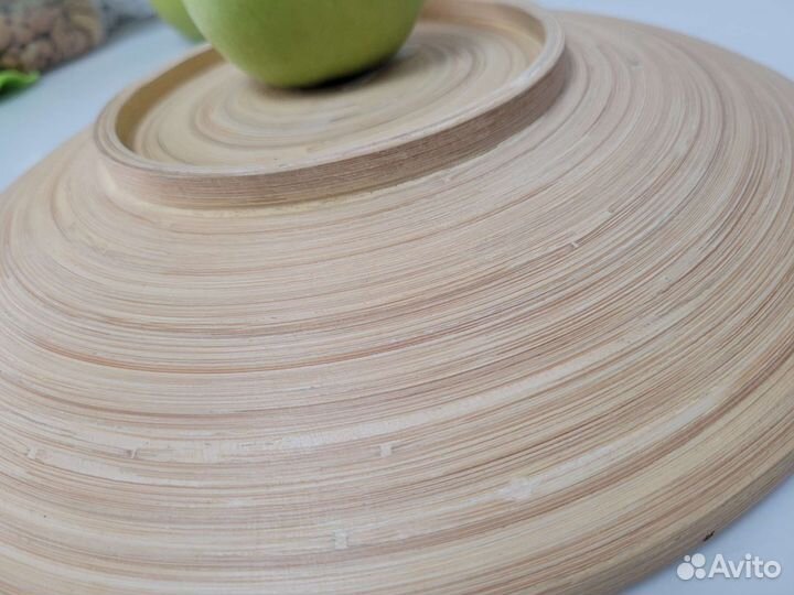 Тарелка IKEA Бамбук Гультет hultet чахэ 30 см