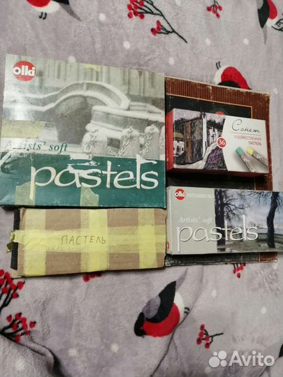 Пастель художественная сухая