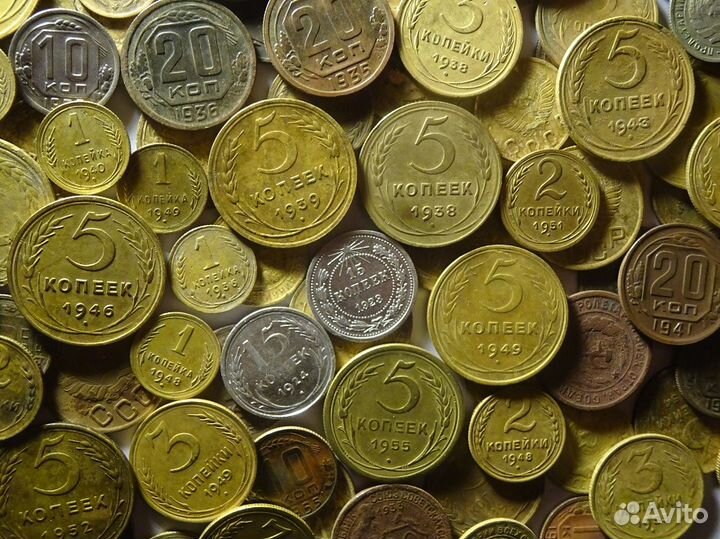 Монеты ранние советы