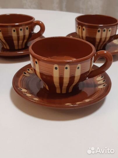 Чайный набор. Керамика. СССР