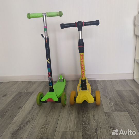 Самокат детский трехколесный