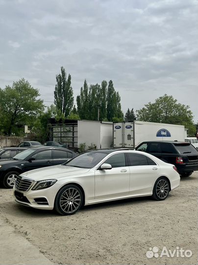 Оригинальные AMG диски R20 на Mercedes w222