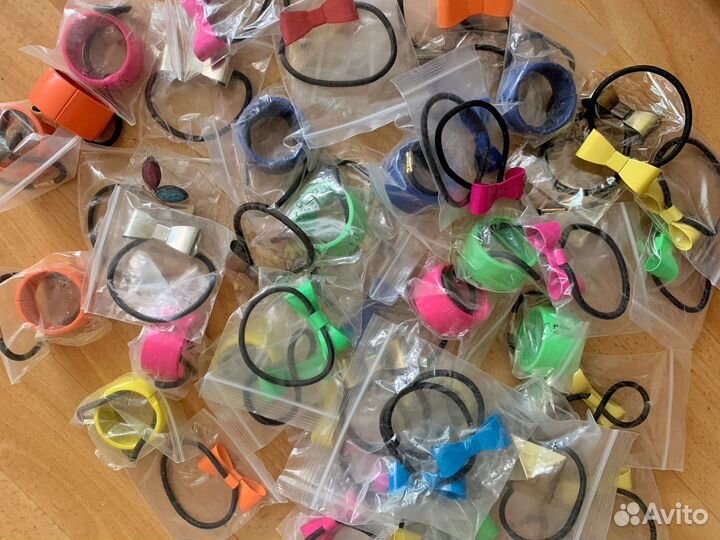 Резинки бантики для волос