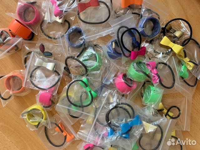 Резинки бантики для волос