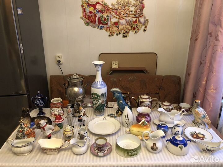 Антиквариат.посуда старинная Корнилов,Кузнецов