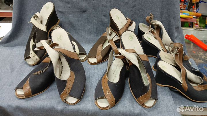 Обувь женская период СССР. кепки СССР