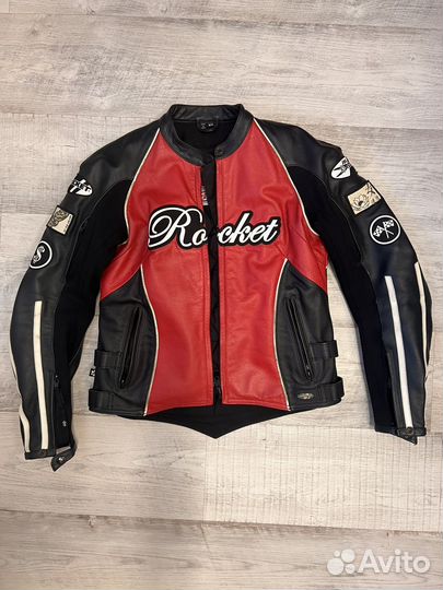 Женская кожаная мотокуртка JOE rocket