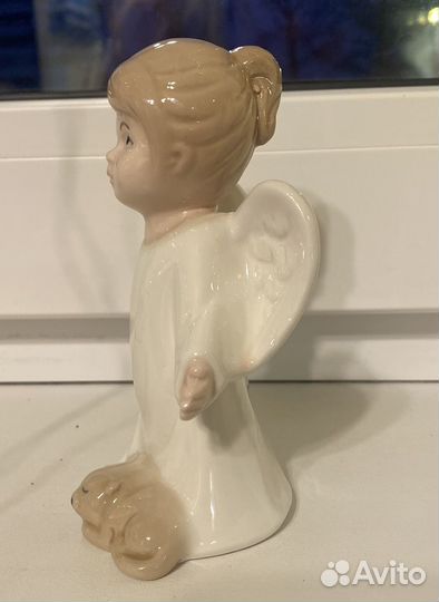 Статуэтка Ангел с собачкой новый