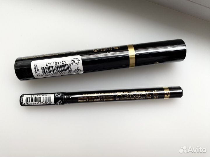 Тушь для ресниц и подводка Снятость Просрок