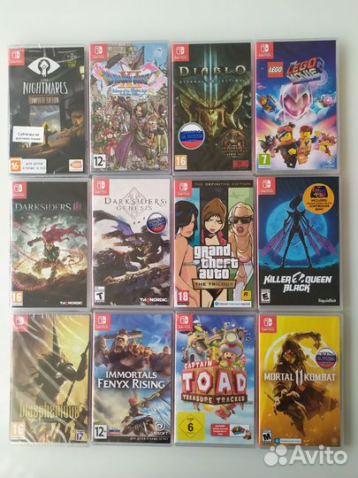 Игры для nintendo switch