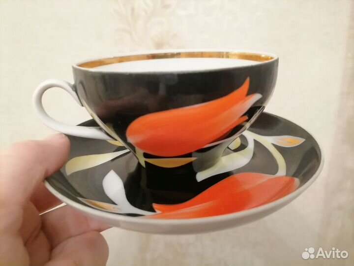 Чайные пары Дулево-Тюльпан, Сервиз 