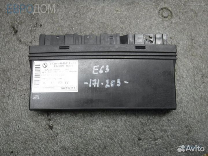 Блок комфорта кузовной модуль BMW E63 s1099632