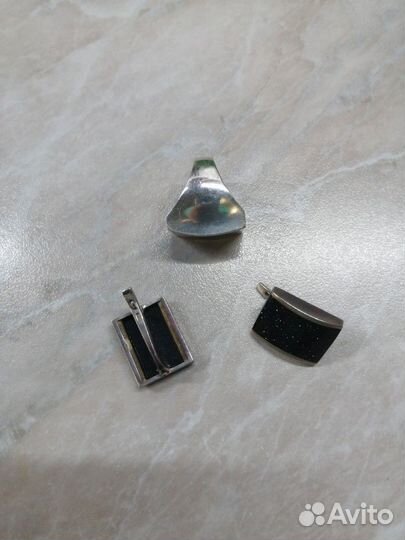 Серебряный комплект