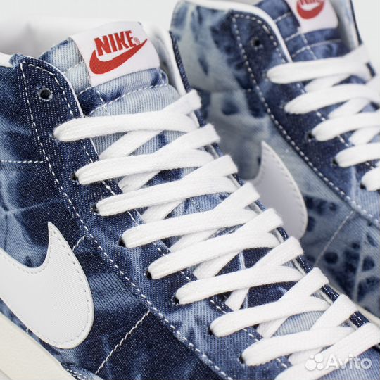 Кроссовки Nike Blazer Mid 77 Washed Denim Wmns Blu