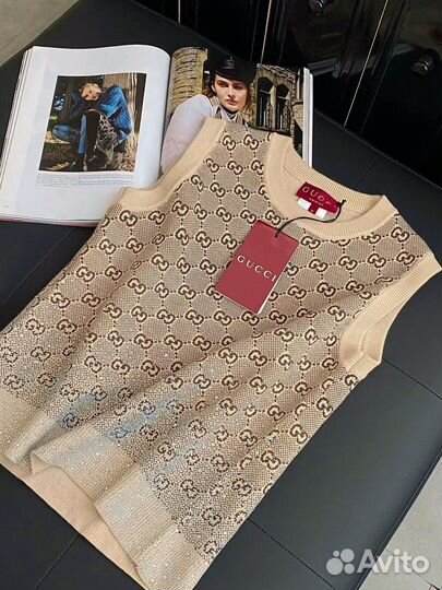 Жакет gucci со стразами