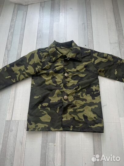 Новогодний костюм на мальчика военный