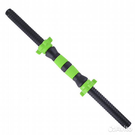 Гриф гантельный Voitto 45 см (металлопластиковый)