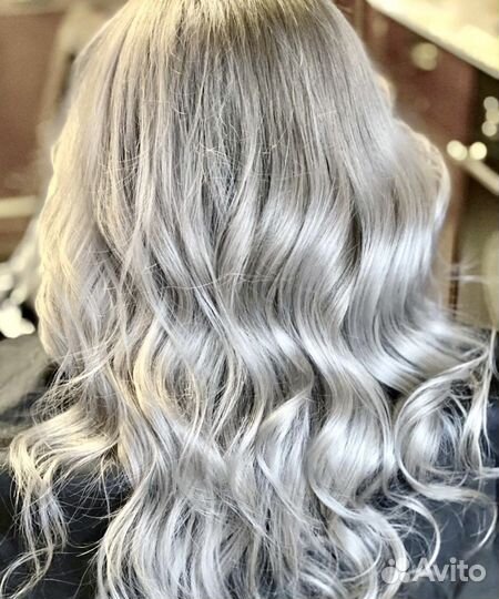 Сложное окрашивание меллирование кератин