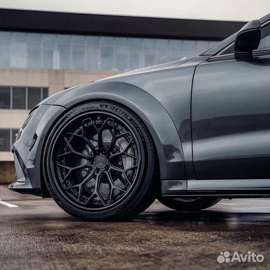 Кованые диски GT Forged GZ-8 R21 на Audi RS6 RS7