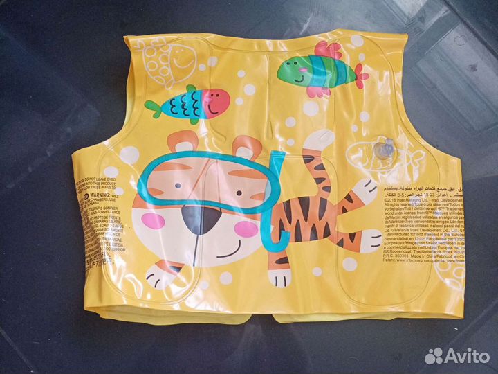 Жилет для плавания intex