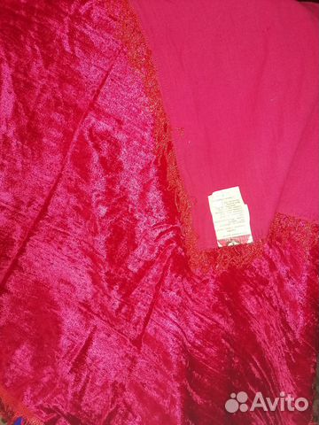 Плюшевая скатерть СССР