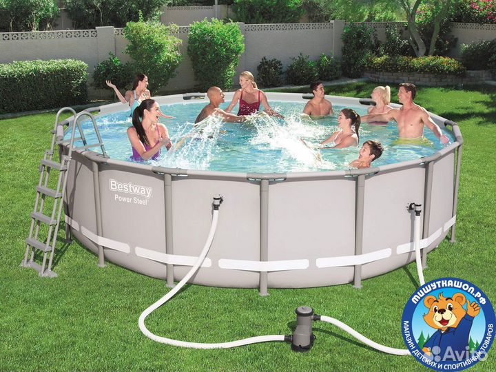Каркасный бассейн Bestway 56451 / 56266 488х122 см