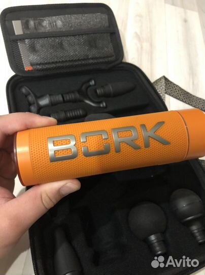 Перкусионный массажер bork D701 GG в идеале