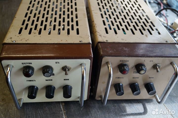 Усилители уэми-50 моноблоки