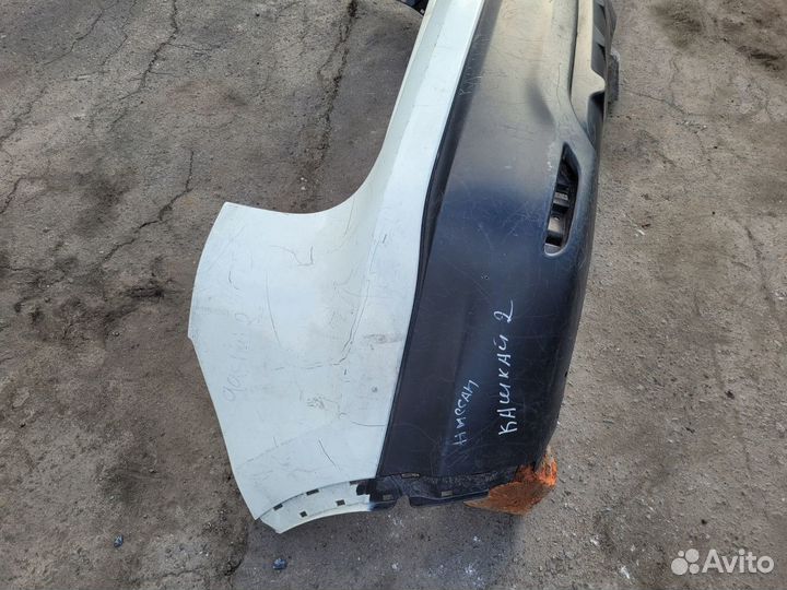 Бампер задний на Nissan Qashqai J11