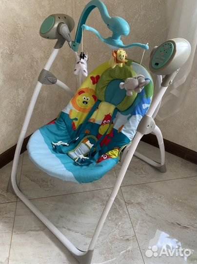 Детские электронные качели