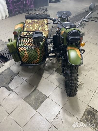 Урал турист 2wd с приводом на коляску