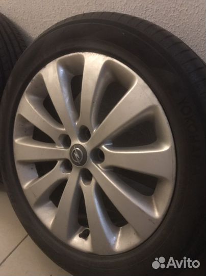 Летние колеса R17 Опель Астра J