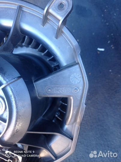 Моторчик печки mercedes