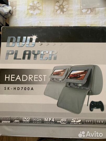 Подголовник с монитором