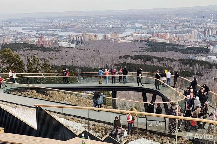 Экскурсия Красноярская гэс,Манская петля