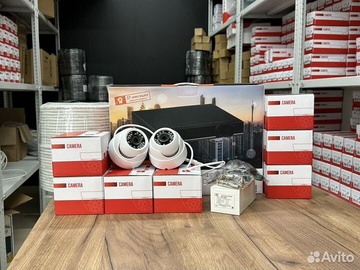 Готовый комплект AHD видеонаблюдения 7 камер