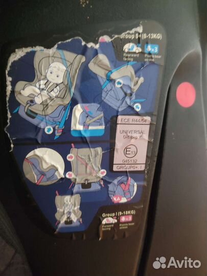 Детское автокресло