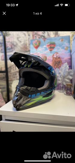 Шлем для мотокросса