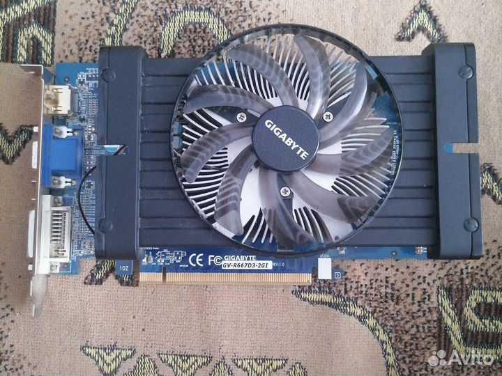 Видеокарта gigabyte AMD Radeon HD 6670 2Gb