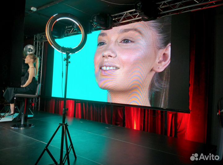 Аренда светодиодного экрана Р2, Р3, Р12 мм