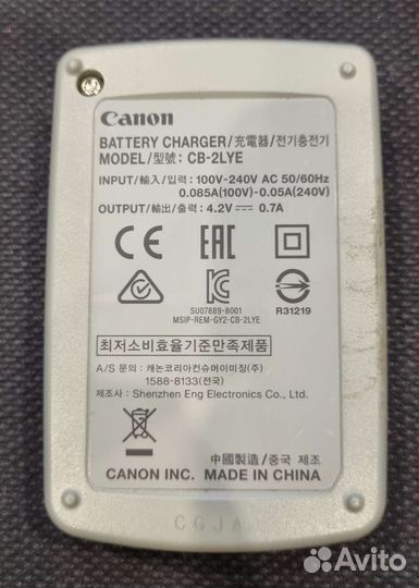 Зарядное фото canon, sony, Panasonic Original