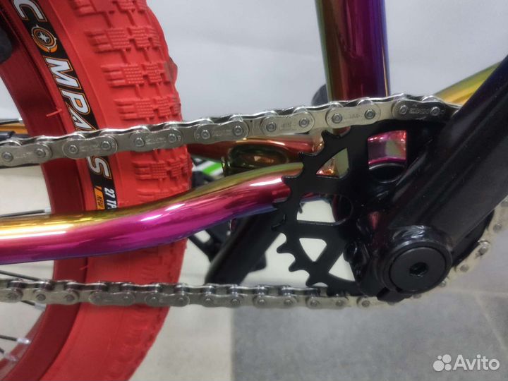 Новый бмх на промах руль крутится на 360