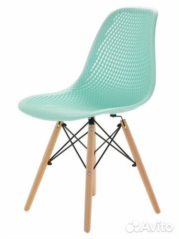 Стул ажурный в стиле eames DSW,мятный NEW