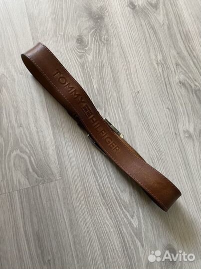 Tommy hilfiger Ремень мужской натуральная кожа