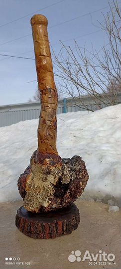 Деревянные вазы ручной работы