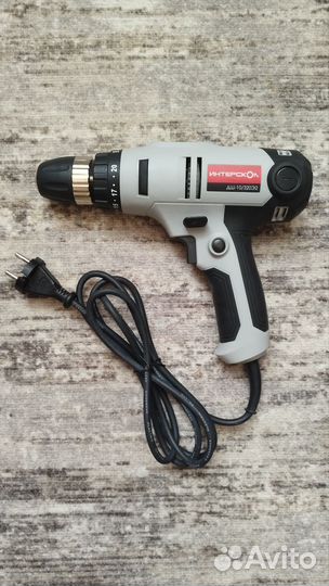Шуруповерт сетевой интерскол