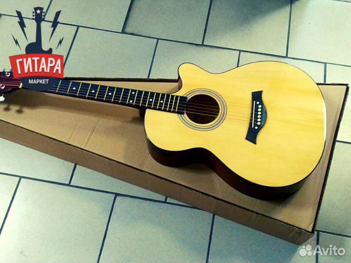 Новая акустическая гитара 40 дюймов